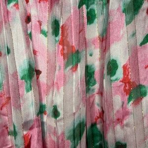 Pink and Green Spot Dress XL